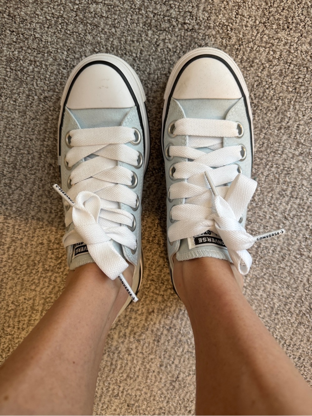 Women's Converse Chuck Taylor All Star Lift Low Top Casual Shoes Size 7 or 8 - Picture 3 of 17
